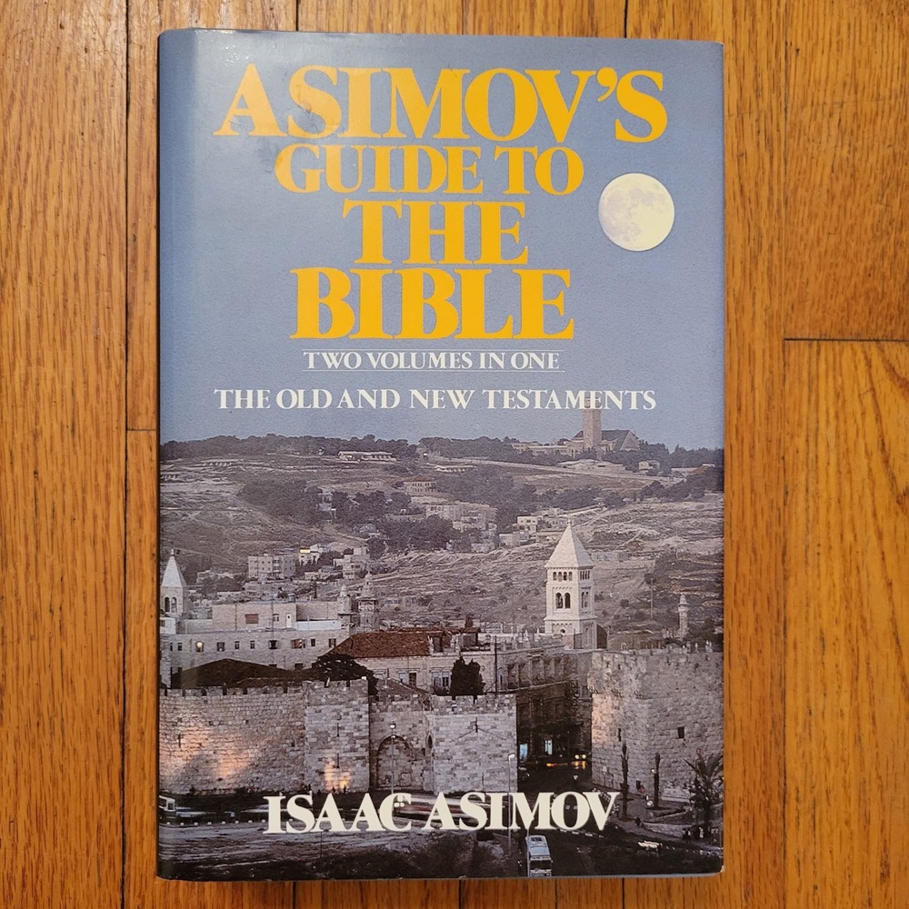 Isaac Asimov Guide to the Bible Old New Testaments HC‎ Pastor Preacher Study